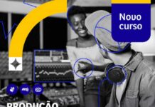 Último dia de inscrições para curso gratuito de Produção Musical online curso gratuito produção musical online