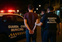 GCM de Varginha conduz homem por desobediência e perturbação da ordem na Rodoviária Guarda Civil Municipal Varginha