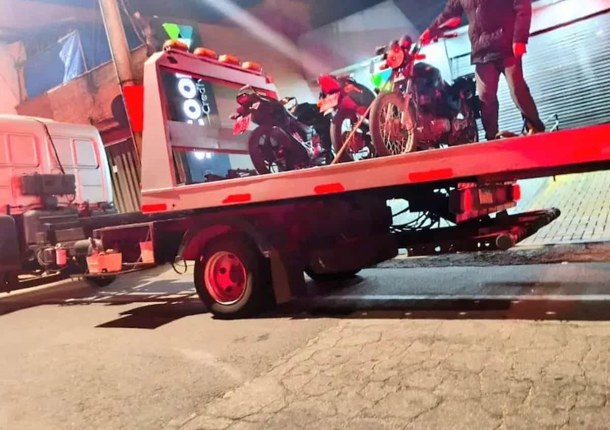 Polícia Militar intensifica operação contra motocicletas irregulares em Varginha
