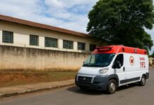 Estudante fica gravemente ferido após muro ceder em escola estadual de Varginha Samu