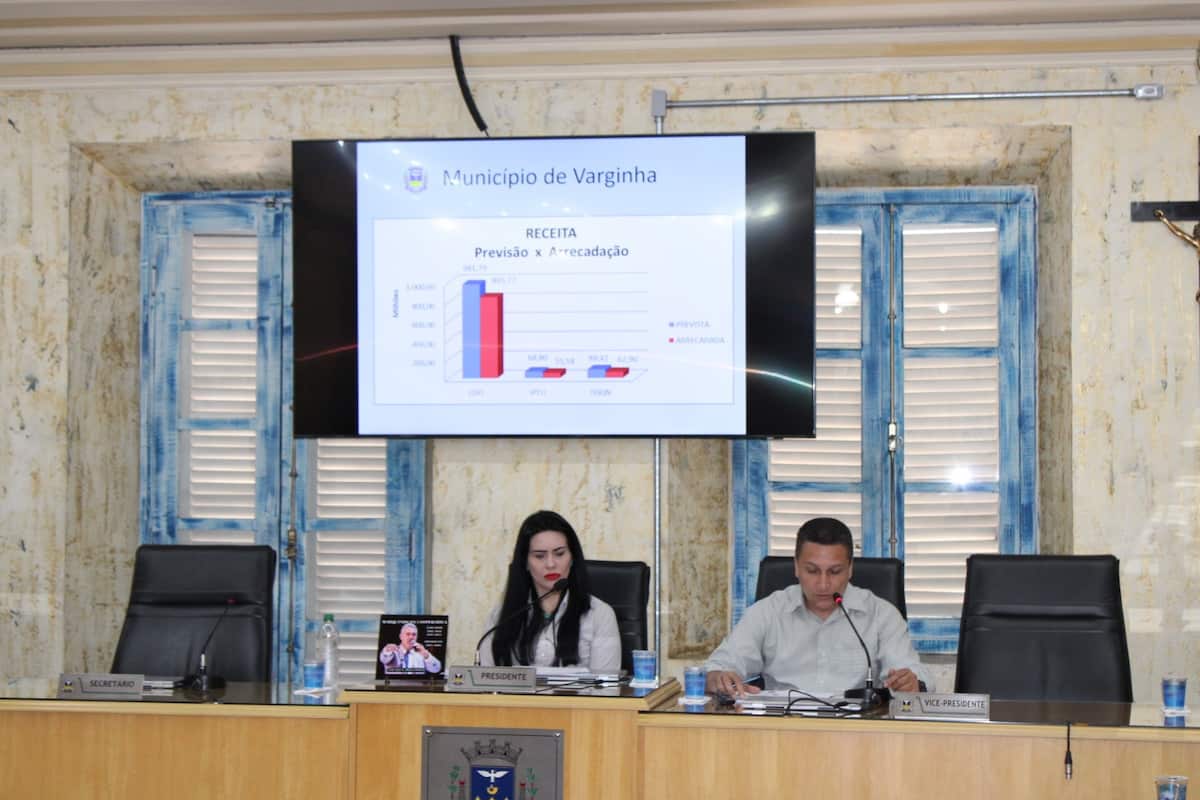 Câmara de Varginha apresenta resultado de prestação de contas do Executivo