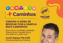 Pedro Leonardo comanda o “Família Mais Caminhos” em Varginha com entrada gratuita no Shopping Pedro Leonardo comanda o “Família Mais Caminhos” em Varginha com entrada gratuita no Via Café Shopping