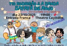 Show infantil gratuito com Tio Rodrigão e a Banda Bafafá de Anjo será no Theatro Capitólio Show infantil gratuito com Tio Rodrigão e a Banda Bafafá de Anjo será no Theatro Capitólio