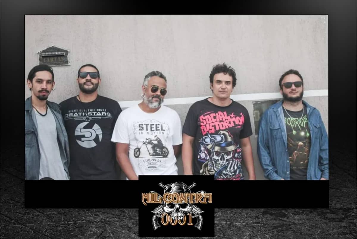 Banda Milcontra 0001 traz o som das lendas do rock à 5ª da Boa Música desta semana