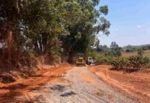 Prefeitura inicia melhorias e planeja asfaltamento da estrada da Walita em Varginha estrada walita