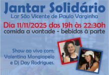Últimos ingressos disponíveis para o Jantar Beneficente do Lar São Vicente de Paulo de Varginha Lar São Vicente de Paulo realiza Jantar Solidário em prol dos idosos da instituição
