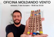 Oficina gratuita “moldando Vento” vai ensinar a construir e tocar flauta em Varginha Oficina gratuita "moldando Vento" vai ensinar a construir e tocar flauta em Varginha