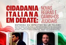 Evento online vai esclarecer mudanças e combater desinformação sobre cidadania italiana, nesta quinta (27) Evento online vai esclarecer mudanças e combater desinformação sobre cidadania italiana
