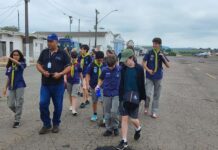 Aeroporto de Varginha recebe grupo de escoteiros em visita especial Aeroporto de Varginha recebe grupo de escoteiros em visita especial