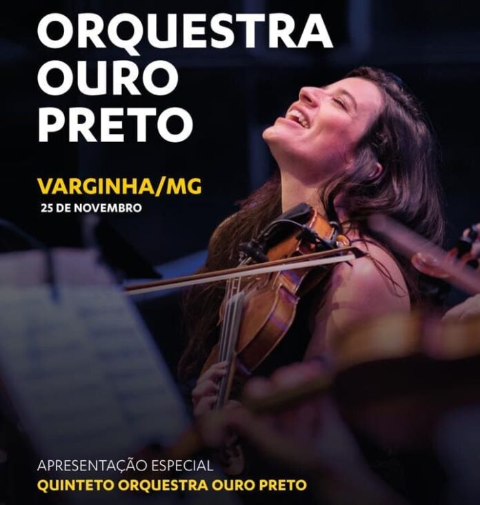 orquestra ouro preto varginha Quinteto da Orquestra Ouro Preto se apresenta na Concha Acústica em Varginha