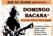 Domingo Bacana terá lançamento do livro de Willba Dissidente no Bar do Roges