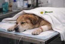 Morre cachorro atacado por outro cão em Varginha (correção) cão ferido