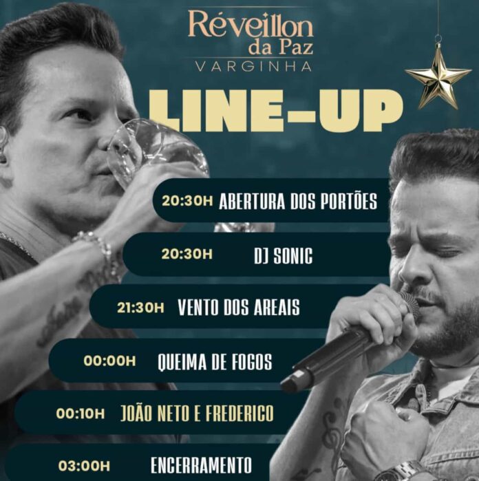 programacao-reveillon-varginha réveillon da paz varginha 2025 2026