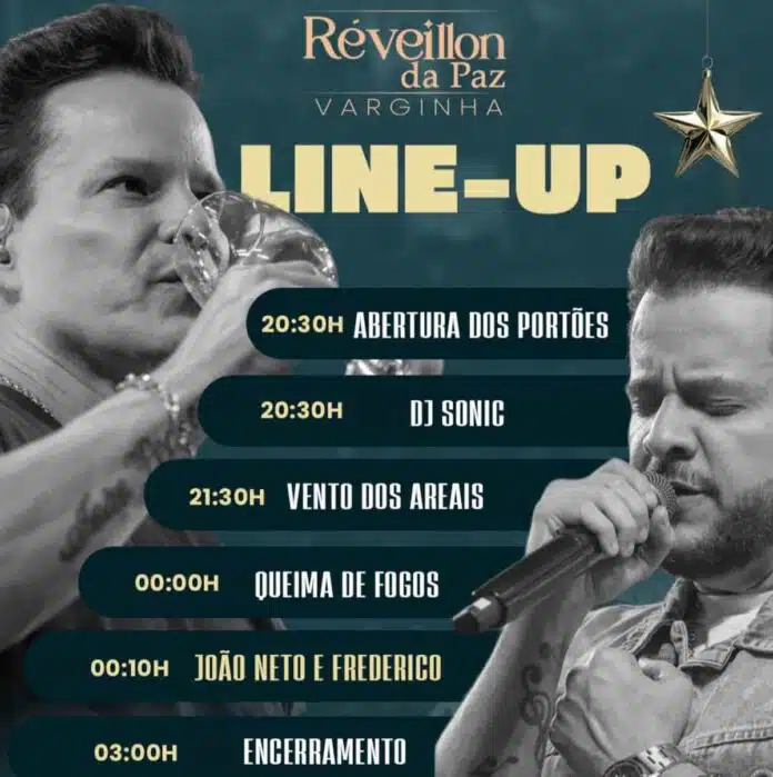 programacao-reveillon-varginha réveillon da paz varginha 2025 2026