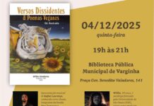 Lançamento do livro Versos Dissidentes & Poemas Veganos é nesta quinta-feira Biblioteca de Varginha terá lançamento do livro Versos Dissidentes & Poemas Veganos nesta quinta-feira
