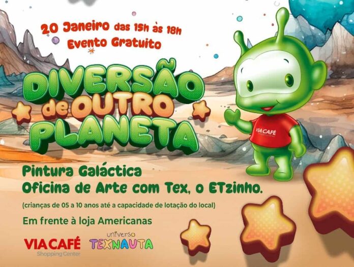 ET de Varginha completa 30 anos com programação gratuita no Via Café Shopping