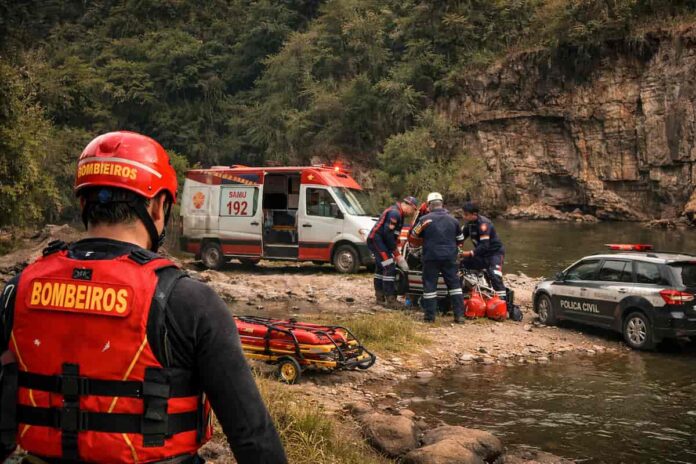 afogamento Afogamento no Rio Verde mobiliza equipes de resgate e termina em morte de adolescente em Varginha