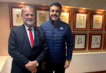 Presidente da Câmara de Varginha reforça diálogo institucional em reunião no TCE-MG Alexandre Prado TCE