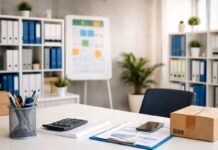 Empresa abre vaga de emprego para Assistente Administrativo escritório ambiente administrativo