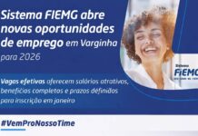 Sistema FIEMG abre vagas de emprego em Varginha FIEMG vagas