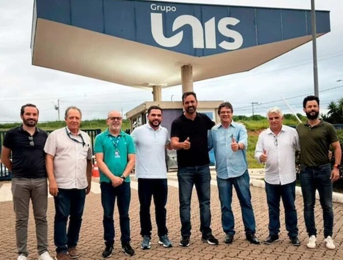 Deputado Federal Diego Andrade e autoridades municipais visitam a Cidade Universitária do Grupo Unis