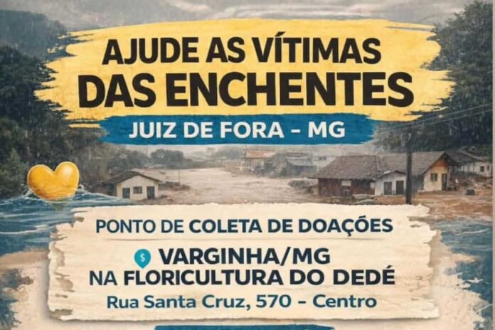 Varginha se mobiliza para ajudar vítimas das enchentes em Juiz de Fora, veja como ajudar