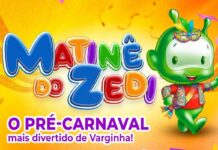Shopping terá Matinê de Carnaval neste domingo Domingo de matinê infantil, no Via Café Shopping Center