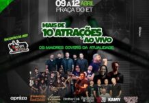 ET Beer Festival começa hoje na Praça do ET ET Beer Festival acontece de 9 a 12 de abril em Varginha com shows gratuitos, música ao vivo e mais de 10 atrações na Praça do ET.
