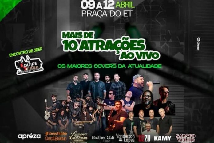 et-beer-festival-varginha-2026 ET Beer Festival acontece de 9 a 12 de abril em Varginha com shows gratuitos, música ao vivo e mais de 10 atrações na Praça do ET.