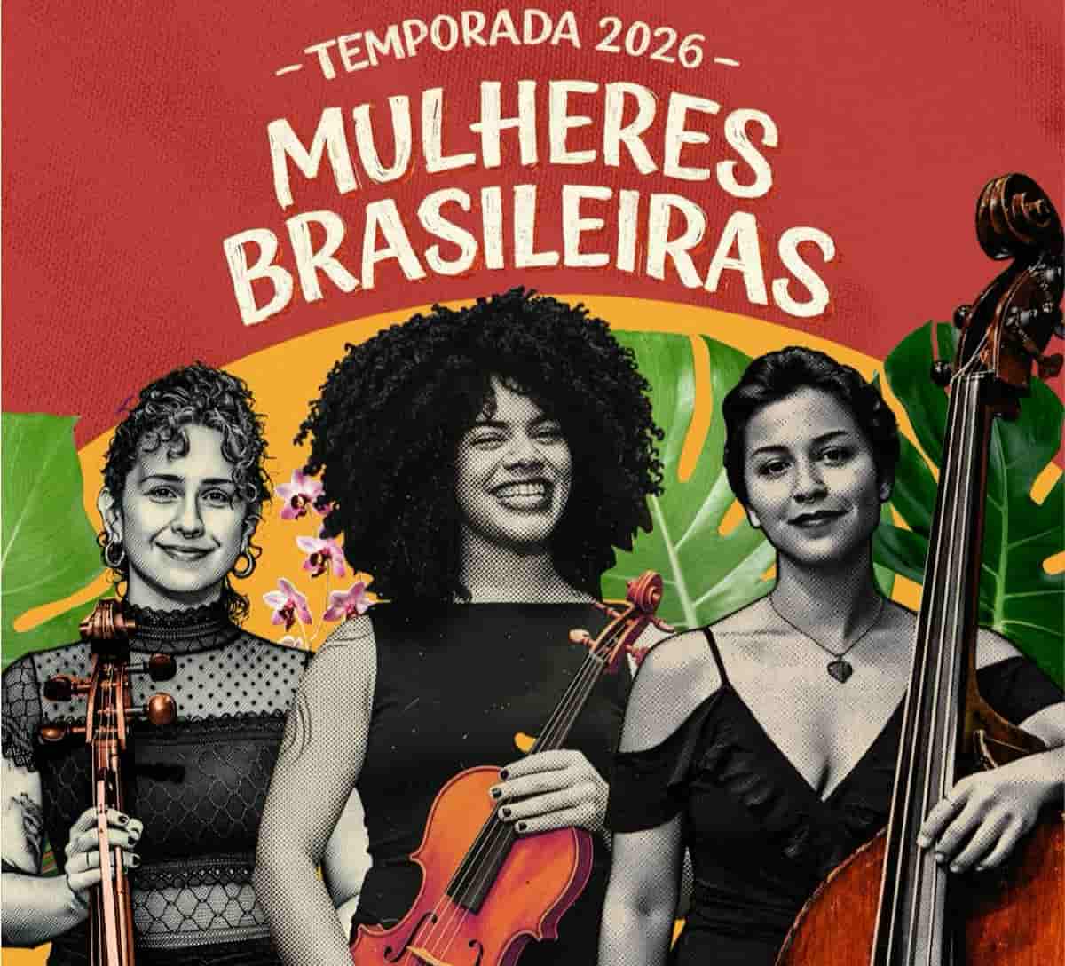 Filarmônica de Varginha abre temporada 2026 com concerto gratuito no Theatro Capitólio neste domingo