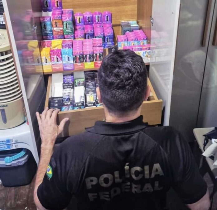 pf-cigarros-eletronicos PF combate comércio ilegal de vapes no sul de Minas