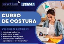 Grupo Tecnotextil tem vagas abertas em curso gratuito com contratação garantida em Varginha Grupo Tecnotextil abre vagas com curso gratuito e contratação garantida em Varginha