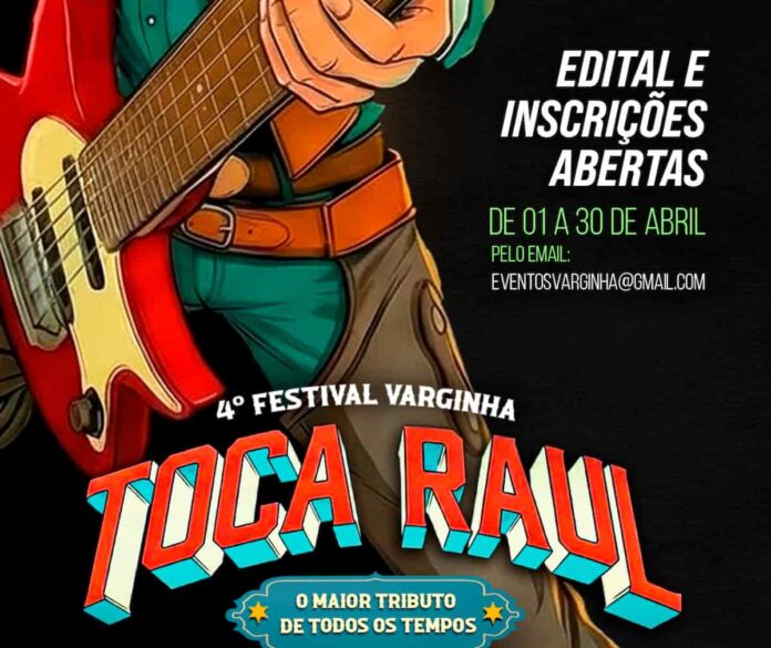 4º Festival Varginha Toca Raul abre insrições