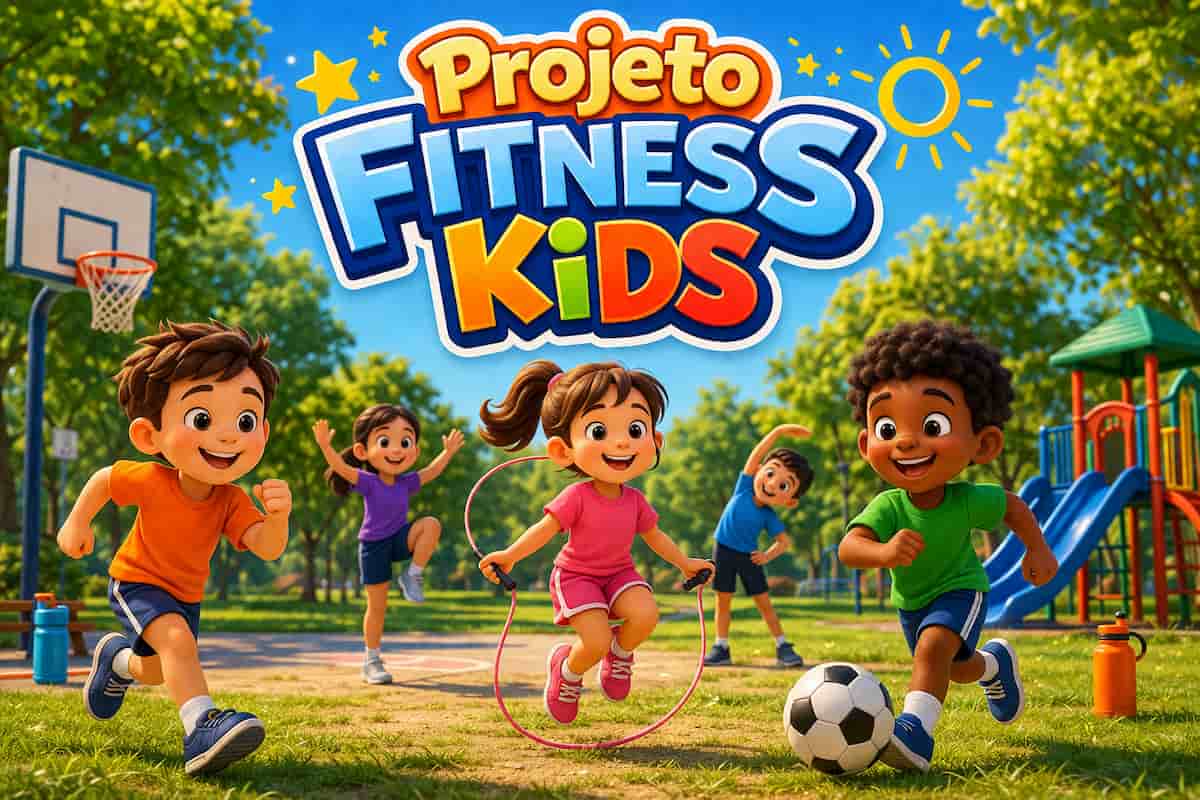 Projeto Fitness Kids oferece aulas gratuitas para crianças em Varginha