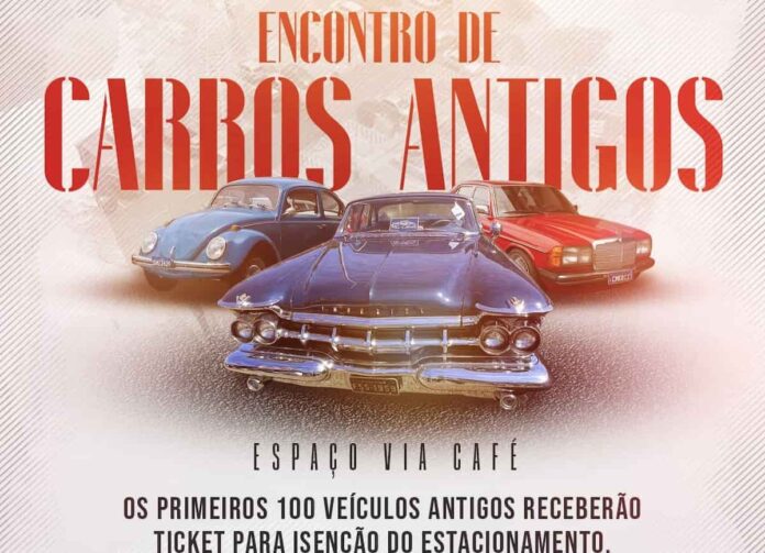 encontro-carros-antigos-shopping Carros antigos shopping