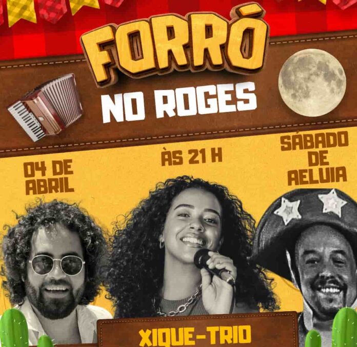 Forró no Roges sábado de aleluia varginha