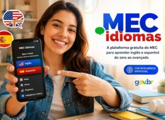 MEC idiomas inglês e espanhol