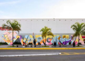 Via Café Shopping terá horário normal neste domingo de eleições; confira o funcionamento Via Café Shopping Center Varginha Letreiro