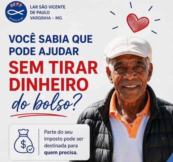Lar São Vicente de Paulo de Varginha imposto de renda Lar São Vicente de Paulo de Varginha imposto de renda