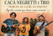 Bar do Roges recebe Cacá Negretti e Trio com tributo ao Clube da Esquina neste sábado (30) Bar do Roges recebe Cacá Negretti e Trio com tributo ao Clube da Esquina