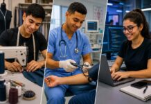 Quer fazer curso técnico gratuito? Últimos dias para inscrições em 9 mil vagas no Trilhas de Futuro Jovens representando profissões em cursos técnicos
