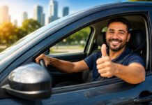 Governo lança Move Aplicativos; programa para motoristas de aplicativo e taxistas comprarem carro próprio Motorista de aplicativo no carro