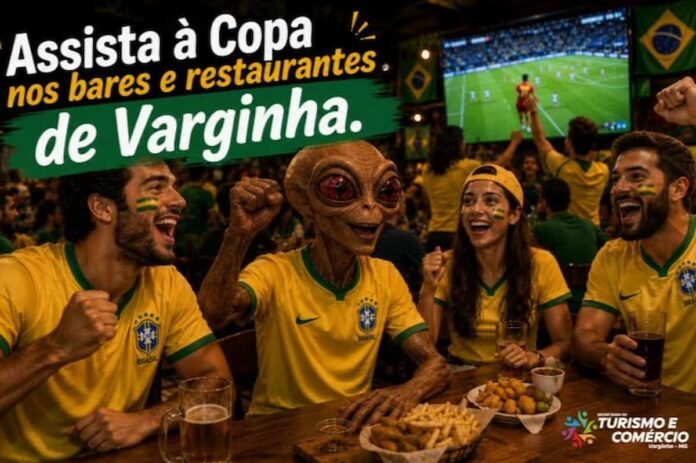 Varginha lança guia especial para acompanhar a Copa do Mundo 2026 em bares e restaurantes da cidade