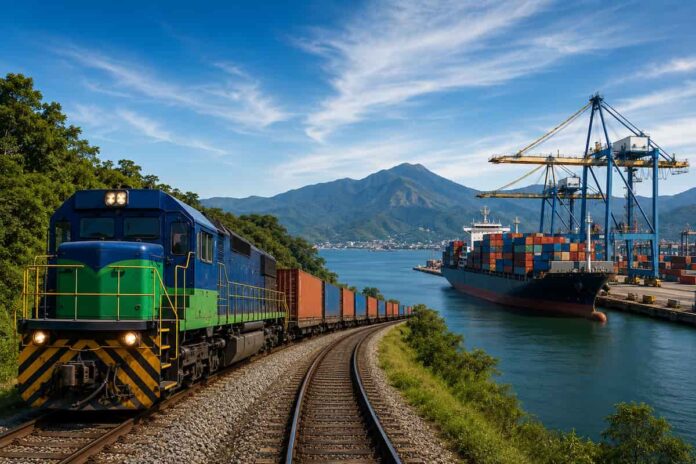 varginha-angra-dos-reis trem partindo de varginha até o porto de angra dos reis ferrovia minas rio