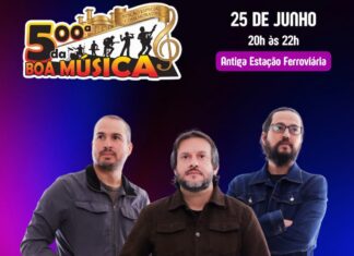 5ª da Boa Música celebra 500 edições com show da banda Sissibonaflá nesta quinta (25) 5ª da Boa Música celebra 500 edições com show da banda Sissibonaflá nesta quinta (25)