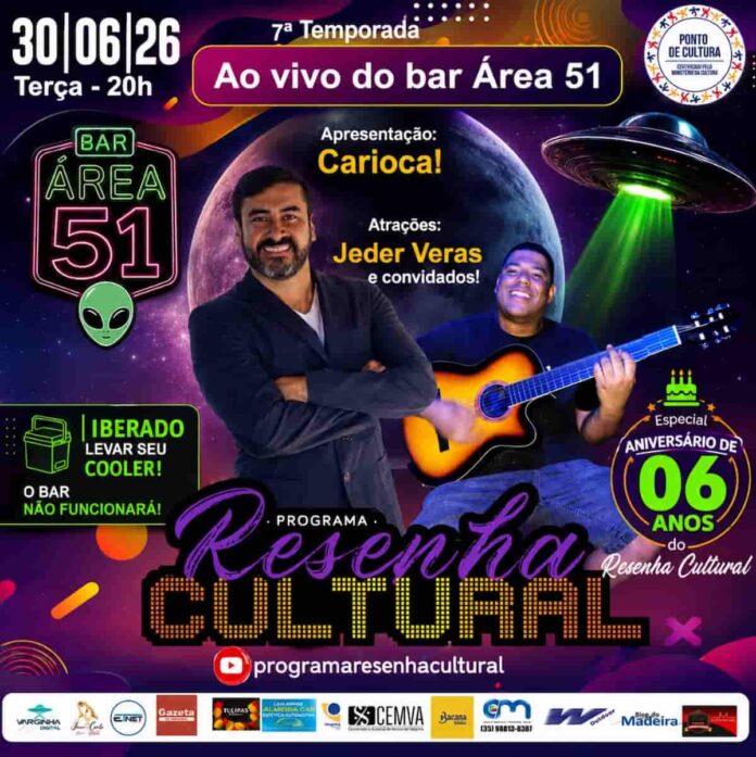Programa Resenha Cultural comemora 6 anos