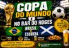 Brasil x Escócia será transmitido no Bar do Roges nesta quarta-feira em Varginha O Bar do Roges prepara uma programação especial para acompanhar a partida entre Brasil e Escócia nesta quarta-feira (24), a partir das 17h.