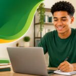 Estudante curso técnico ead gratuito