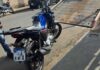 Motociclista que fazia “grau” é conduzido à delegacia após atingir guardas em Varginha moto apreendida grau