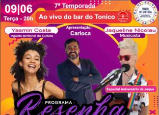 Resenha Cultural recebe Yasmin Costa e Jaqueline Nicolau em nesta terça-feira Resenha Cultural recebe Yasmin Costa e Jaqueline Nicolau nesta terça-feira em Varginha com música ao vivo, cultura e sorteios de brindes.